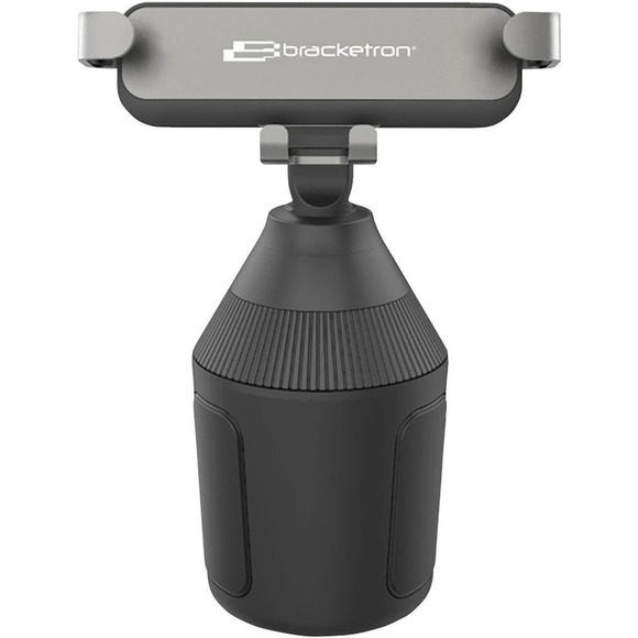 Bracketron - BT1-992-2 AutoGrip Cup Holder Mount for Most Cell Phones - Black - Picture 1 of 11